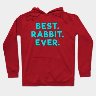 best rabbit ever Light Blue Hoodie